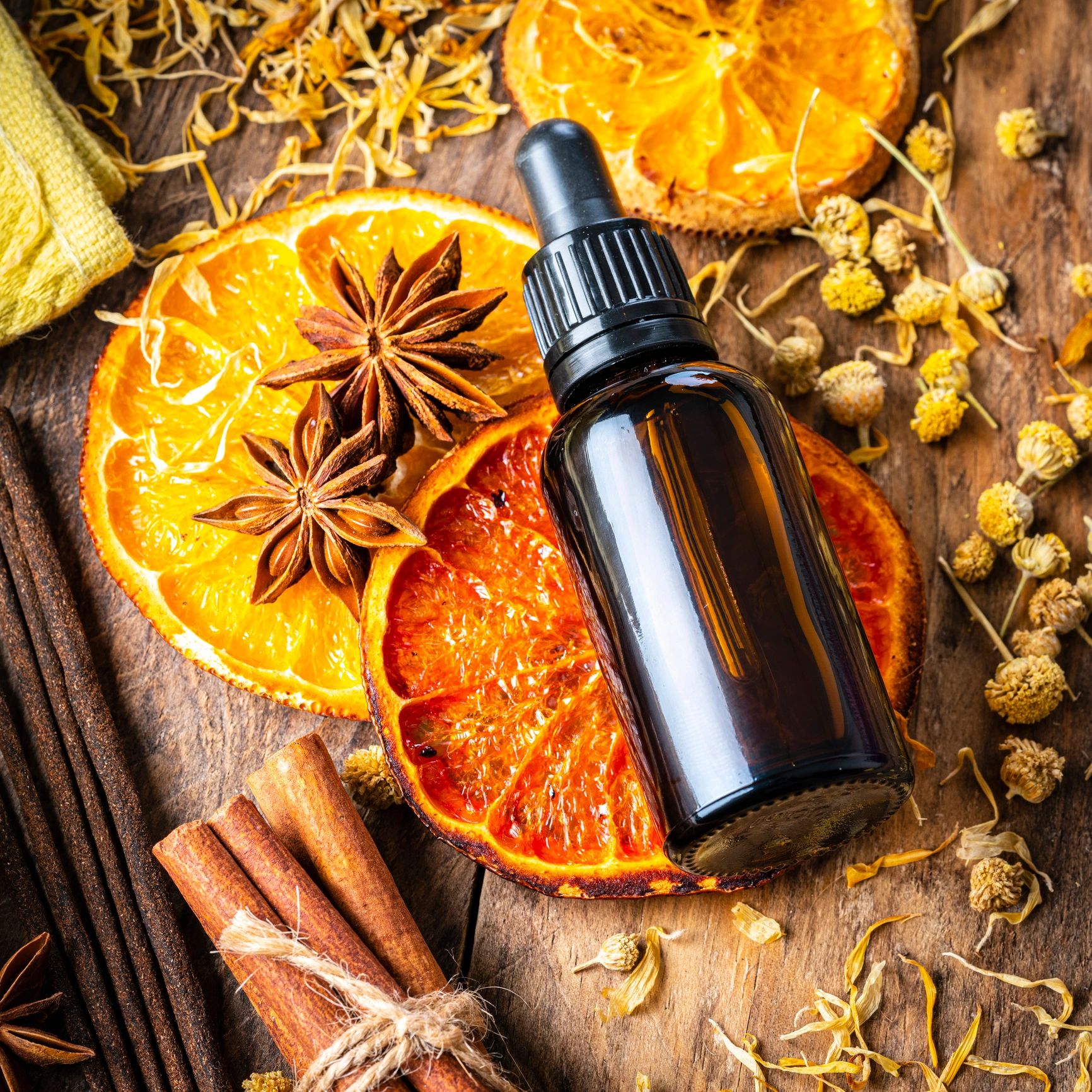Essential oils and aromatic herbs